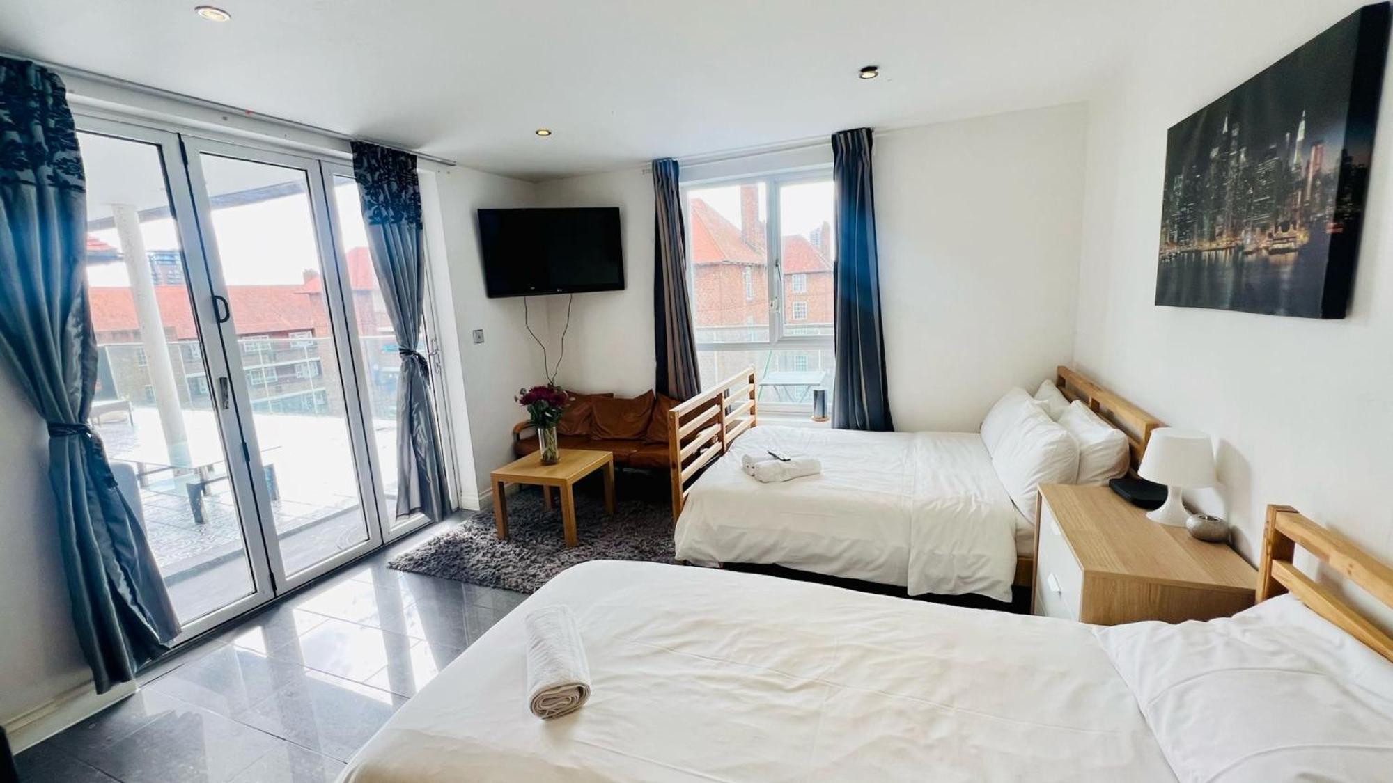 City View Sunset Luxurious Apartment In London Zone-1 Including One Family Twin Room With Its Own Stunning Private Terrace Luaran gambar